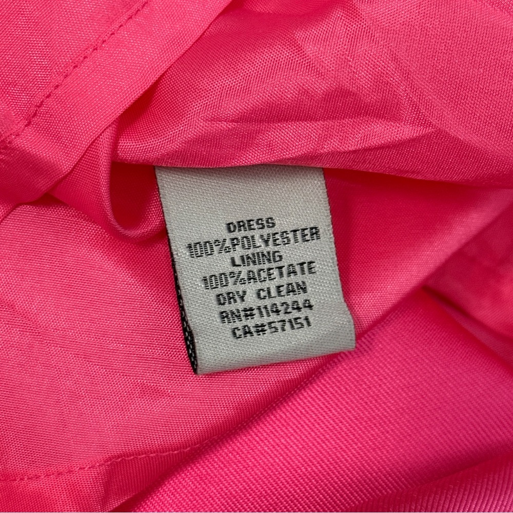 Eliza J Hot Pink Sleeveless Fit-and-Flare Dress - Picture 11 of 11